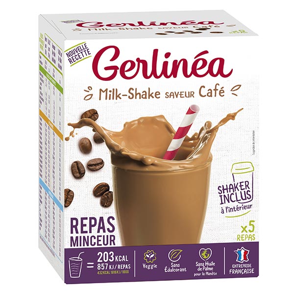 Gerlinéa Repas Minceur Milk-Shake Café 150g | Pas cher