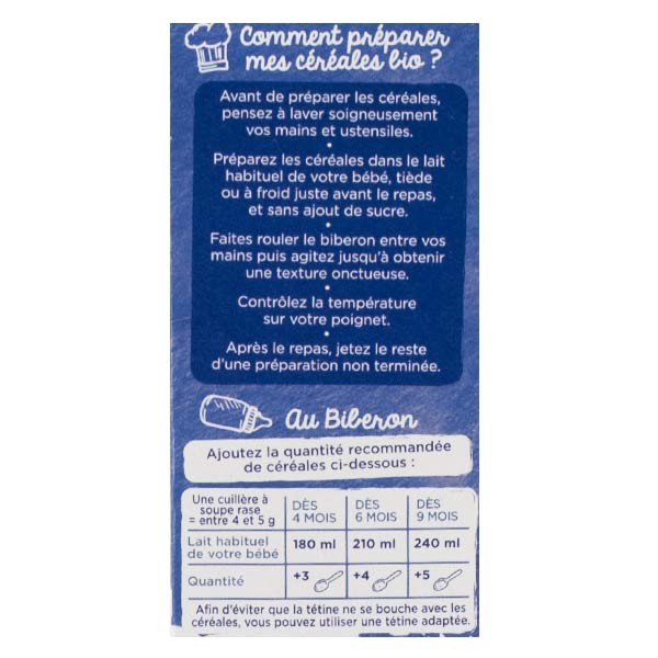 Modilac Mes Cereales Bio 250g Prix Bas