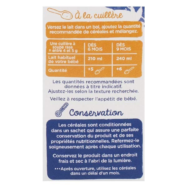 Modilac Mes Cereales Bio 250g Prix Bas