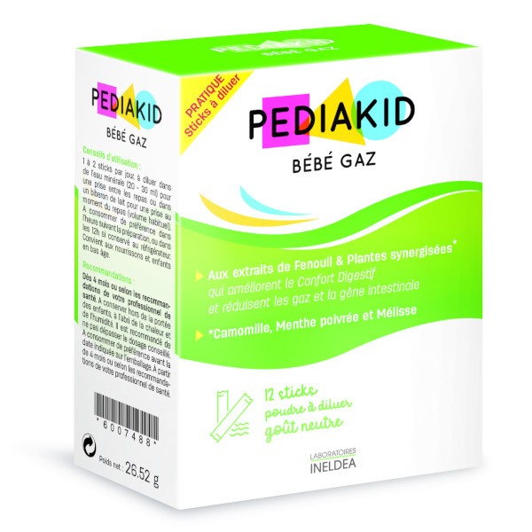 Commander Pediakid Bebe Gaz 12 Sticks Prix Discount