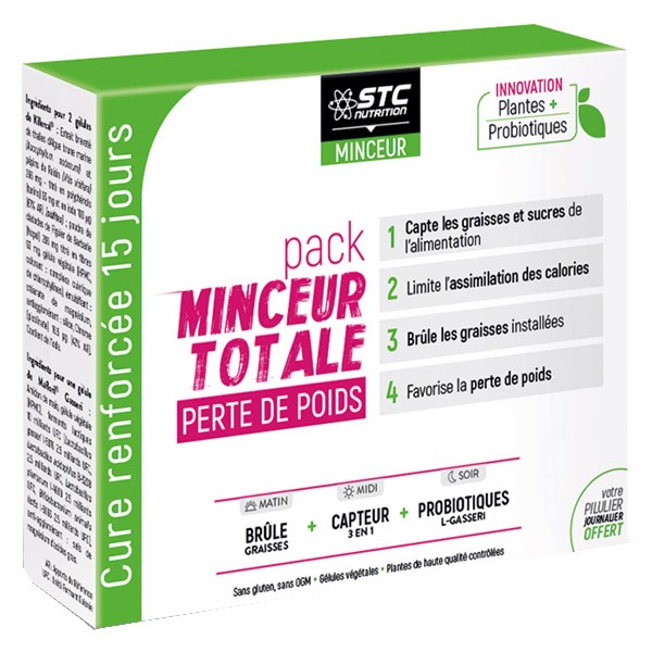 Stc Nutrition Pack Minceur Totale Perte De Poids 15 Jours Pas Cher