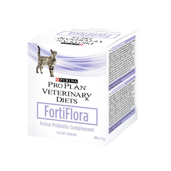 Purina Proplan Veterinary Diets Fortiflora Chat Poudre 30 Sachets Pas Cher