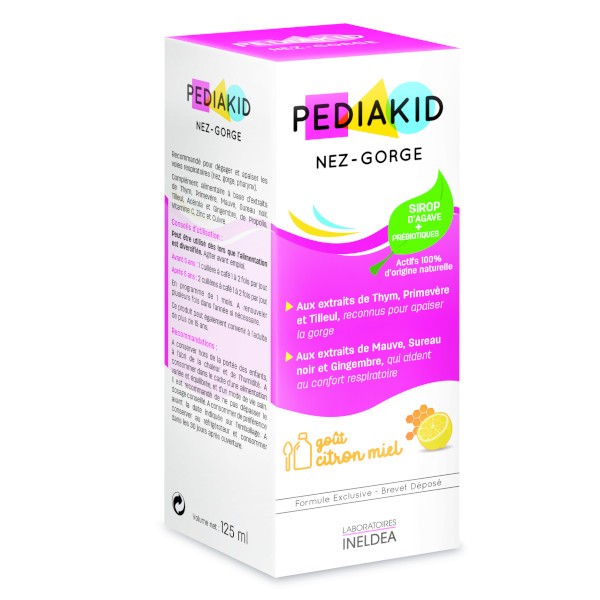 Acheter Pediakid Nez Gorge Flacon 125 Ml Prix Discount