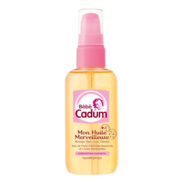 Cadum Bebe Mon Huile Merveilleuse 100ml Pas Cher