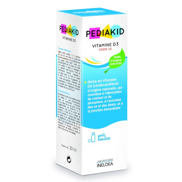 Pediakid Vitamine D3 ml Pas Cher