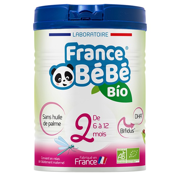 France Bebe Bio Lait 2eme Age 800g Prix Bas