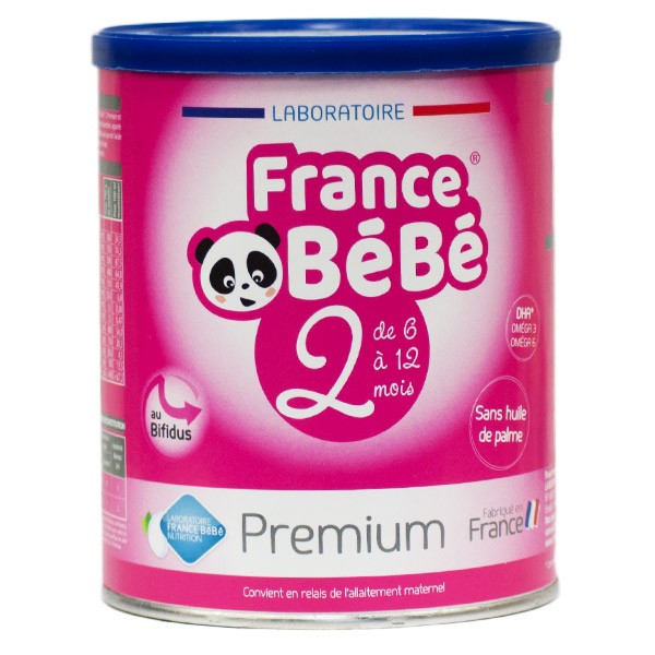 France Bebe Bio Premium Lait 2eme Age 400g Prix Bas