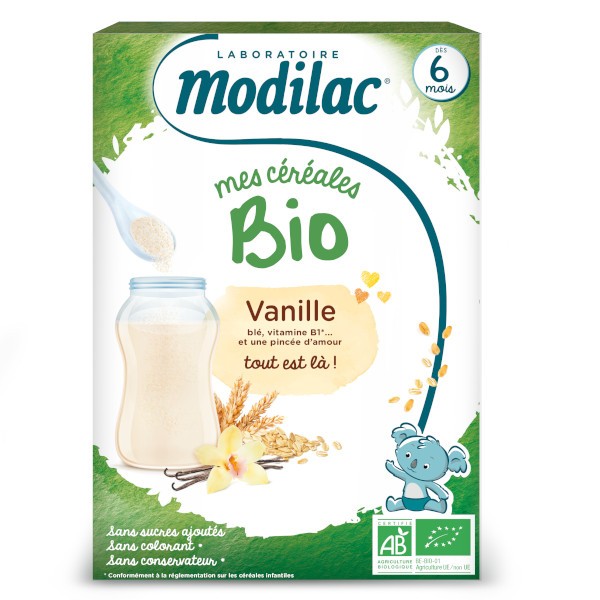 Modilac Mes Cereales Bio 250g Prix Bas