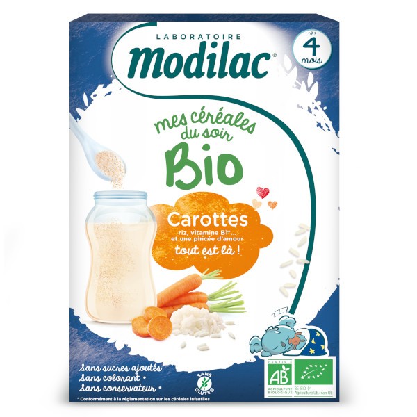 Modilac Mes Cereales Bio 250g Prix Bas