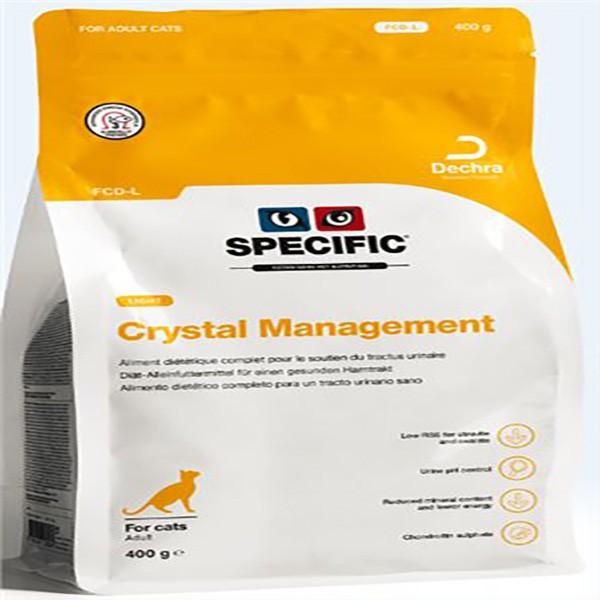 Dechra Specific Chat Fcd Crystal Management Light Croquettes 400g Pas Cher